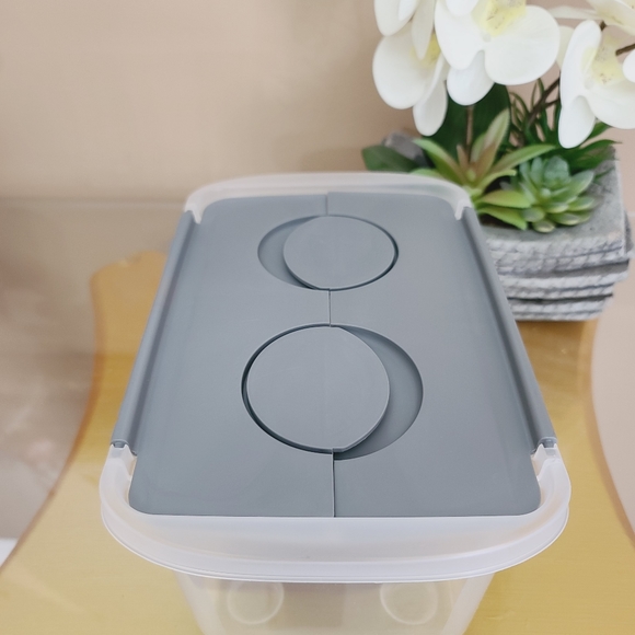 Container Storage Box with Hinged Interlocking Lid - Picture 7 of 9